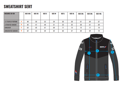 Sweatshirt SERT Ride The Time