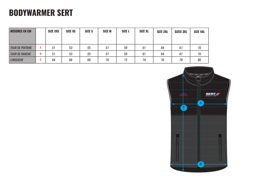 Bodywarmer SERT Ride The Time